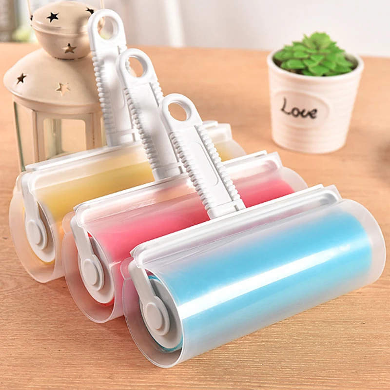 

Simple 3 pcs Large Size Reusable Washable Lint Remover Clothes Dedusting Roll Clothes Dedusting Roll Lint Rollers & Brushes