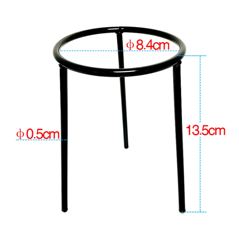 

Support Beaker Stand Heating Durable Burner Apparatus Crucible Chemistry Equipment Lab Tripod Cast Iron Alcohol Lamp School