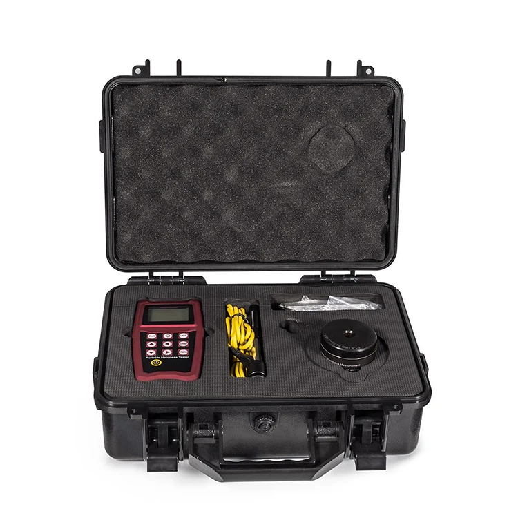 

Uee910 Portable LCD Screen Hardness Tester with Standard D Probe Digital Hardness Testing Gauge with 6 Hardness Units