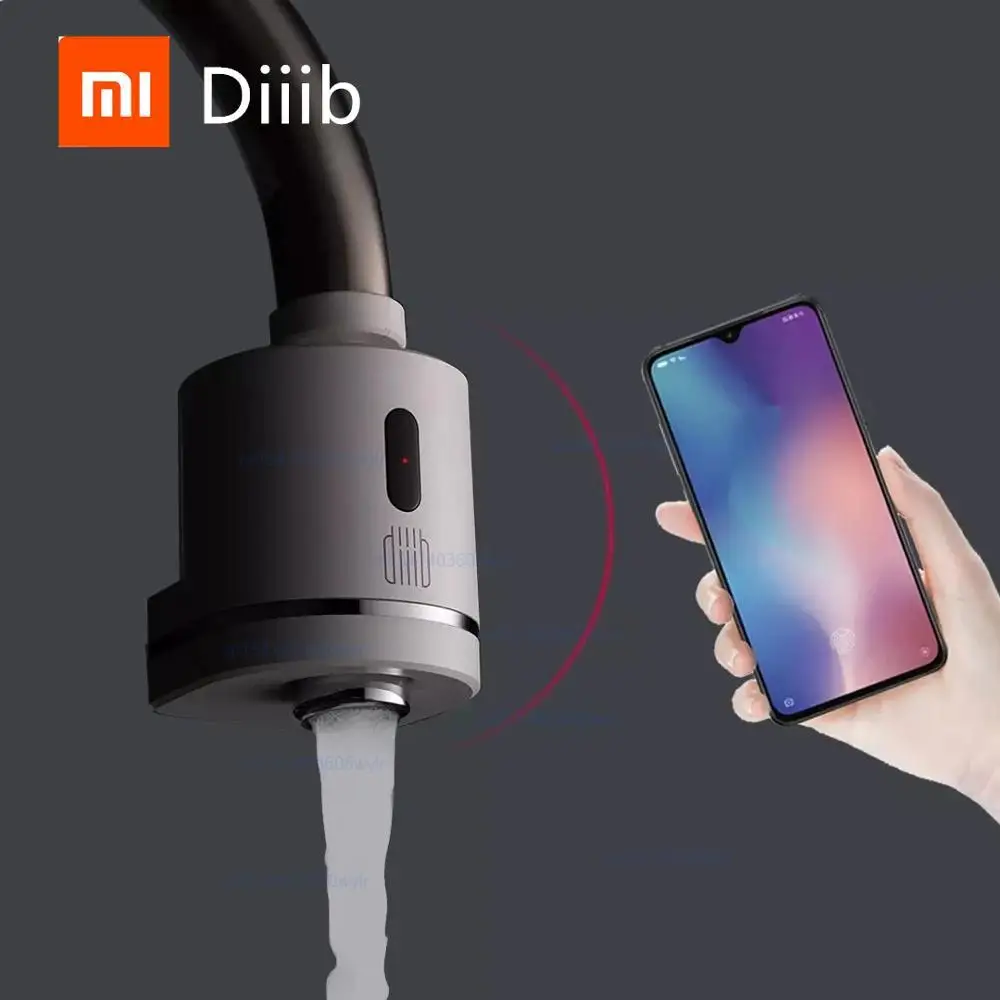 

Xiaomi Automatic Sense Infrared Unplugged Smart Induction Touchless Water Saver Device for Kitchen Bathroom Sink Faucet