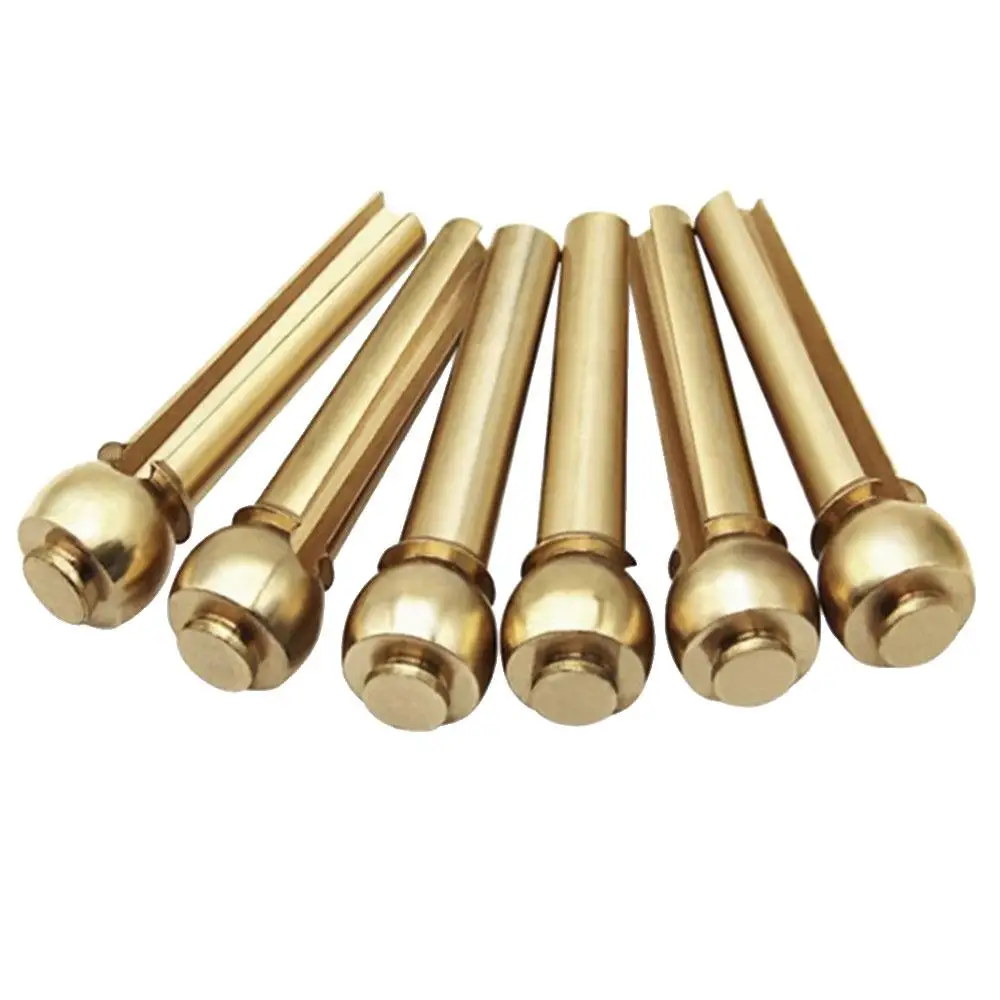 

Durable Copper Gold Ukulele Guitar Tuning Guitar Copper Column String Nail Music Band Guitar Bone String
