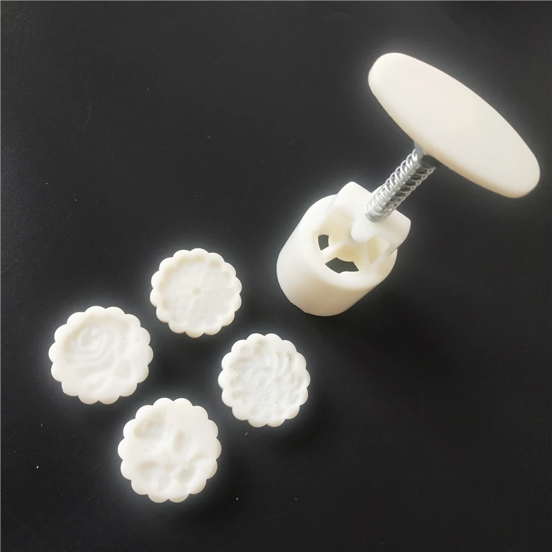 3D розы лунный пряник пресс формы &quotсделай сам&quot Луна Кухня для выпечки