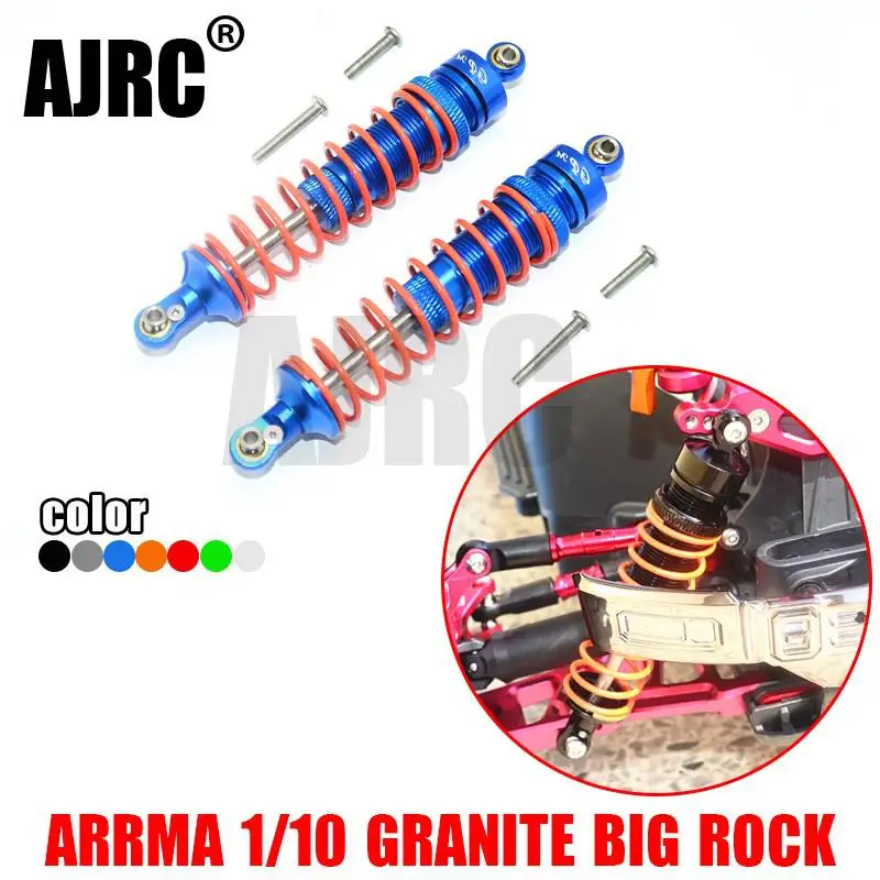 ARRMA 1/10 гранит/BIG ROCK Bold shock core алюминиевый сплав передний амортизатор расстояние