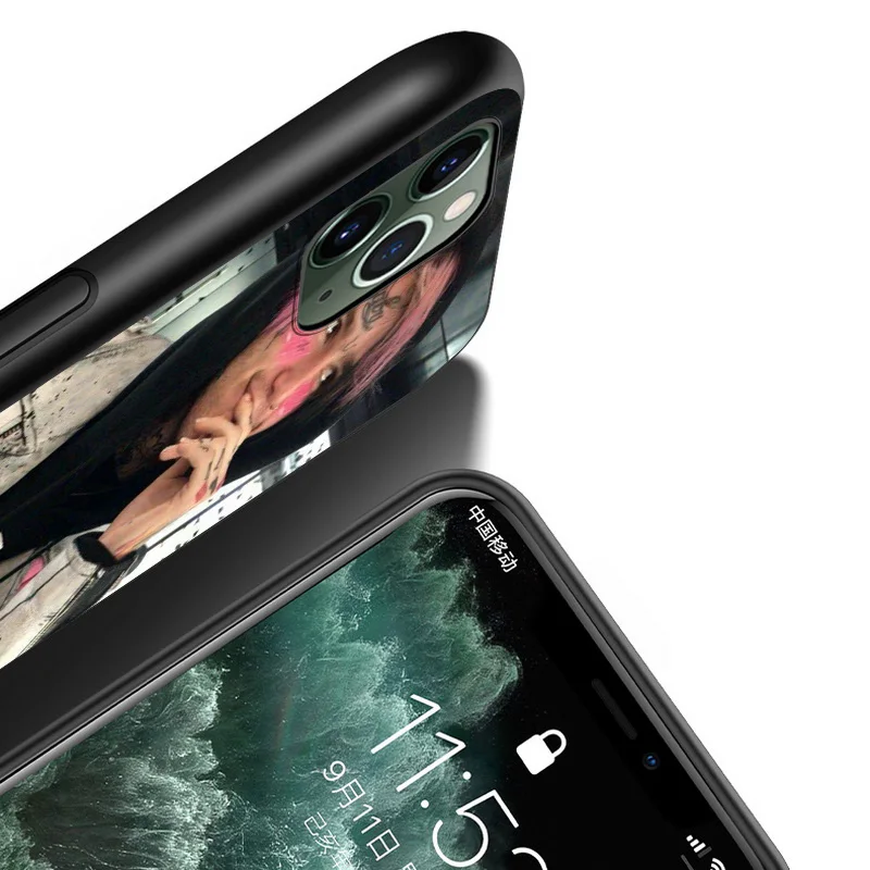 

Cool Hip Hop Rapper For Apple iPhone 12 11 XS Pro Max Mini XR X 8 7 6 6S Plus 5 SE 2020 Black Cover Phone Case