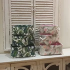 Нордическая корзина для хранения, органайзер для хранения тропических листьев, цветов, белья, корзина для одежды, органайзер для мелочей, игрушек, домашний декор