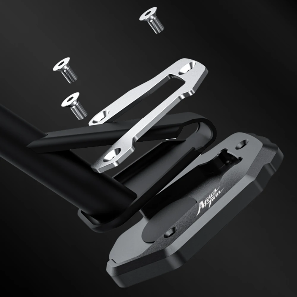 2021 Motorcycle Kickstand Foot Side Stand Extension Pad Support Plate For Honda CRF1100L CRF 1100 L L4 Africa Twin 2020 | Автомобили и