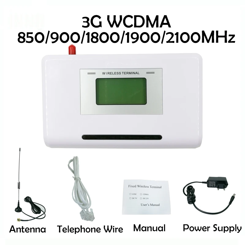 Беспроводной Терминал 3G WCDMA 850/900/1800/1900/2100 МГц поддержка системы сигнализации PBX