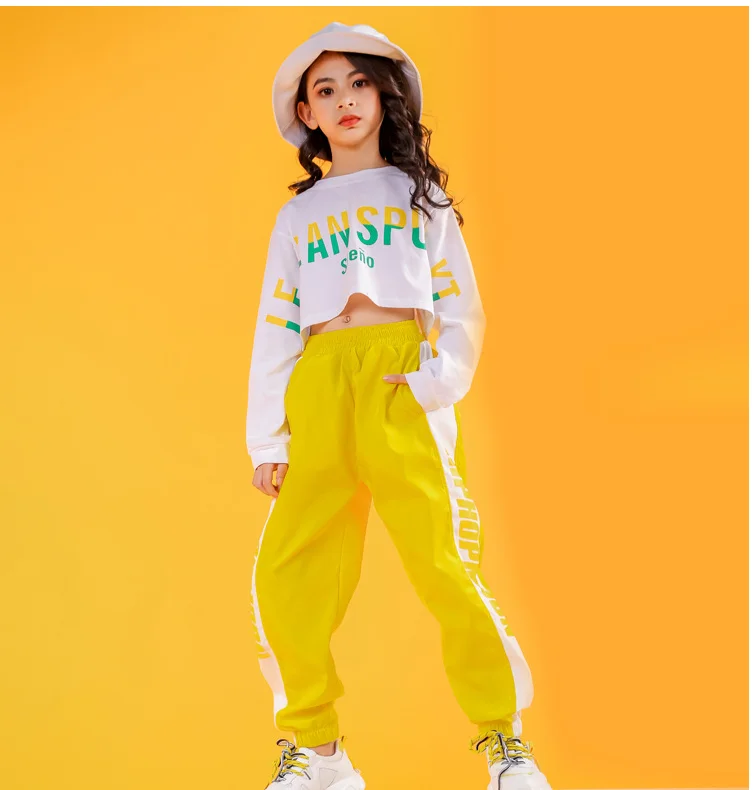 Детская крутая одежда в стиле хип-хоп белая толстовка короткий топ Укороченная