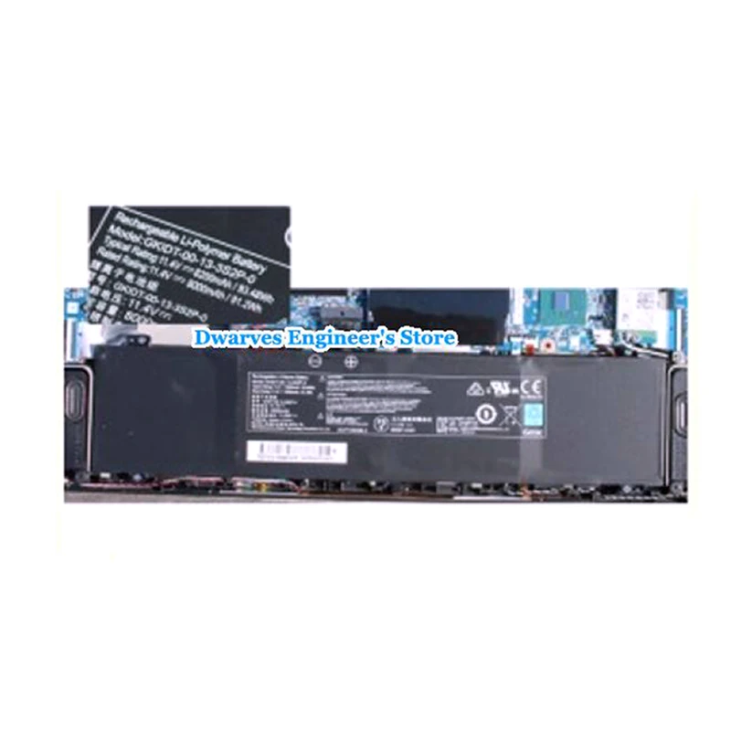 xmg fusão 15 xfu15l19 GKIDT-03-17-3S2P-0 11.4v 8200mah 93.48wh