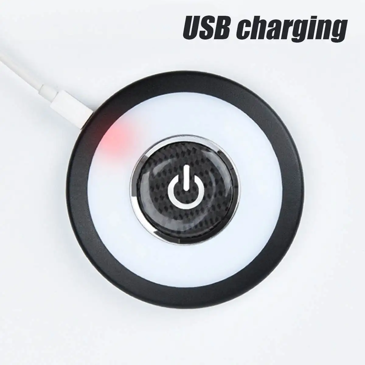 usb зарядка светодиодный светильник портативный Круглый Универсальный перезаряжаемый беспроводной Интерьер лампа для чтения для автомобиля