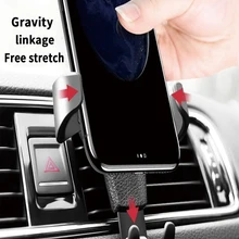 Car Phone Holder in Soporte Para Telefono Movil Coche celular carro Mobile Porta cellulare auto Baseus Suporte Accessories Port