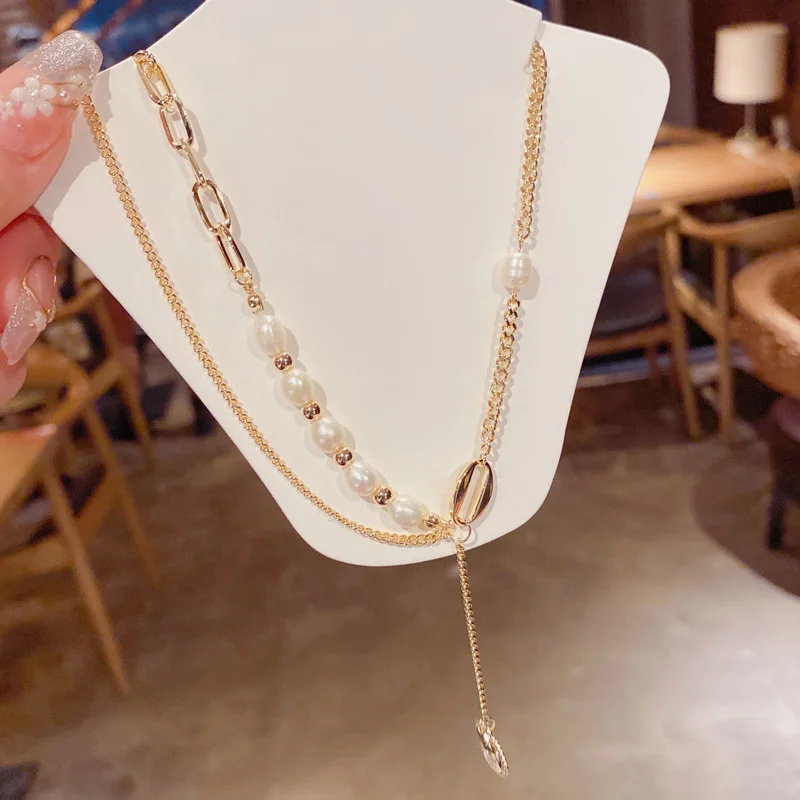 

5 шт., цепочка с жемчугом, в стиле «панк»