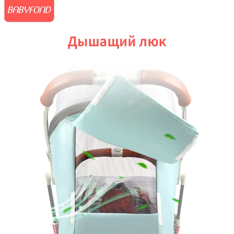 Stroller can sit reclining lightweight two-way high landscape folding shock-absorbing newborn baby stroller |