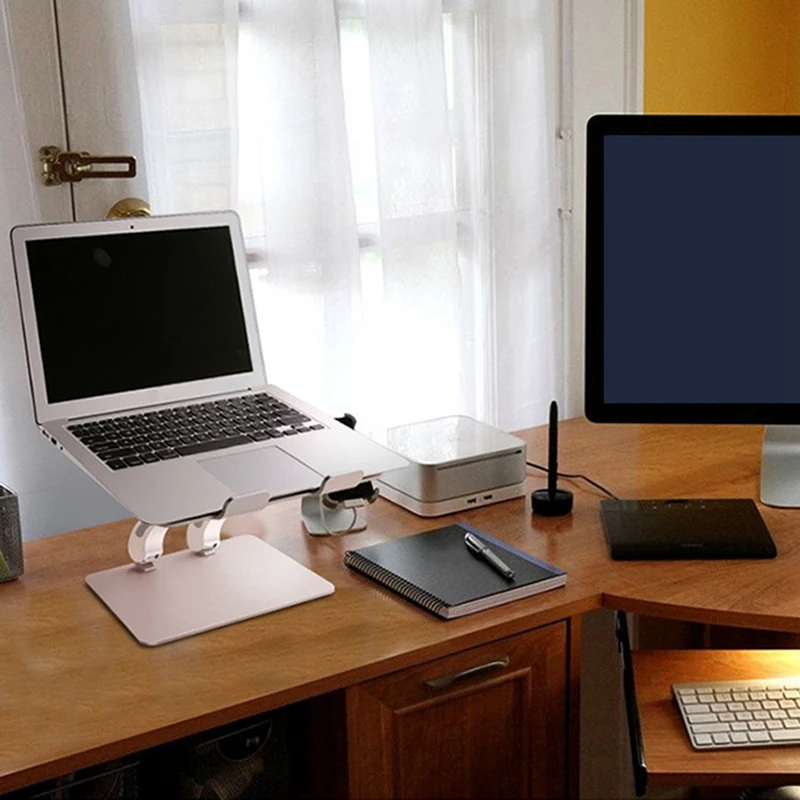 

Laptop Stand Height/Anlge Adjustable Multifunction Tablets Book Notebook Cooling Holder for Air Pro 11-17 Inch