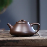yixing are recommended by pure manual and old son purple clay large product capacity stone gourd ladle teapot tea set