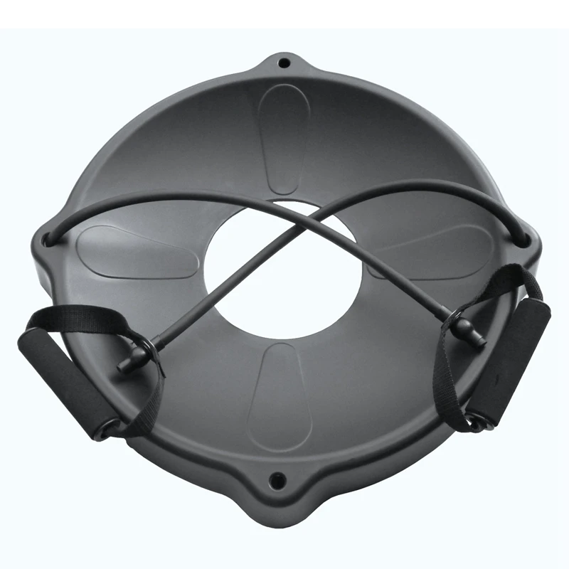 

Новый мяч для упражнений, устойчивый Балансирующий мяч, база для йоги с эспандерами для дома, тренажерного зала, фитнеса