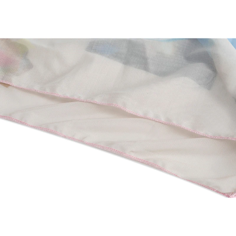 Футболка женская сетчатая с открытыми плечами и ручной росписью облегающая