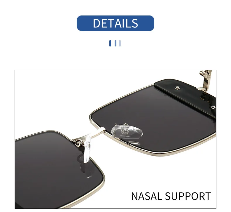 

Retro Square Luxury Diamond Decoration Sunglasses Women Fashion Gradient Lens Eyewear Men Shades UV400 Sun Glasses