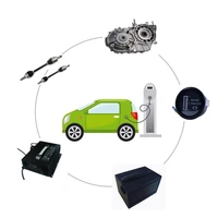 4000watt 60V Kit De Conversion De Motor Electrico Electric Motor Kit For Car