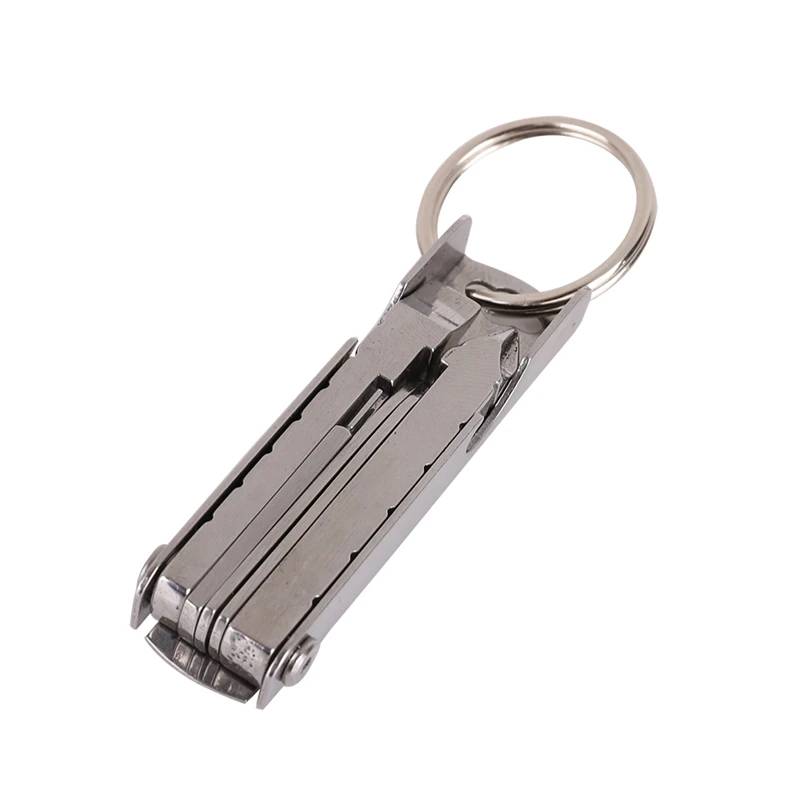 Multifunctional EDC Mini Portable Stainless Steel Screwdriver Phone Holder File Outdoor Repair Tools Accessories Bottle Opener | Спорт и