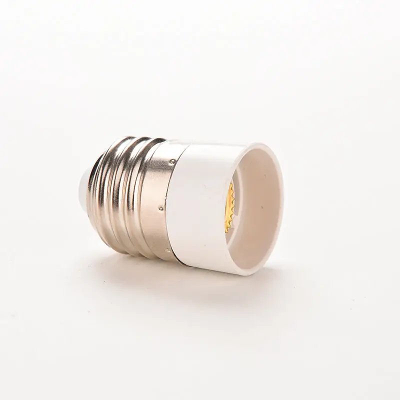 

5Pcs/lot Fireproof Material E27 to E14 lamp Holder Converter Socket Conversion light Bulb Base type Adapter