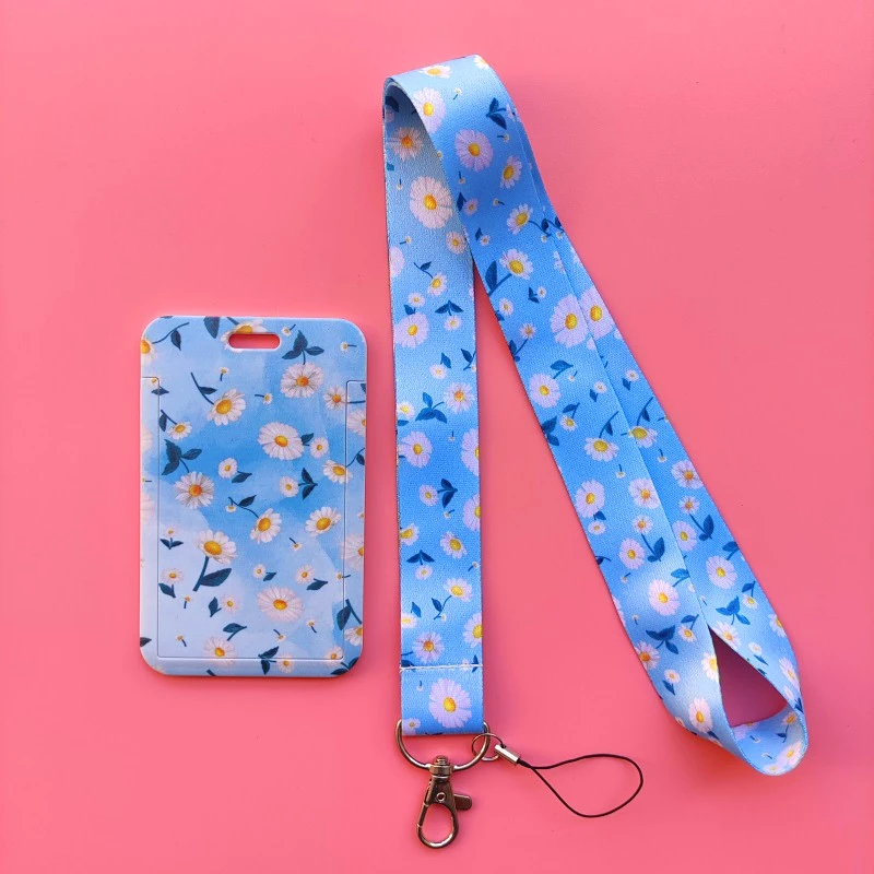 

Значок на шею с маргаритками и цветами для девочек