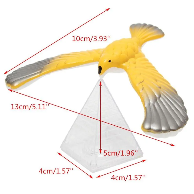 1PC Amazing Eagle Magic Box Desk Display Decor Doll Balancing Bird Novelty Fun Learning Toy New Year Best Gift for Children Kid | Игрушки и