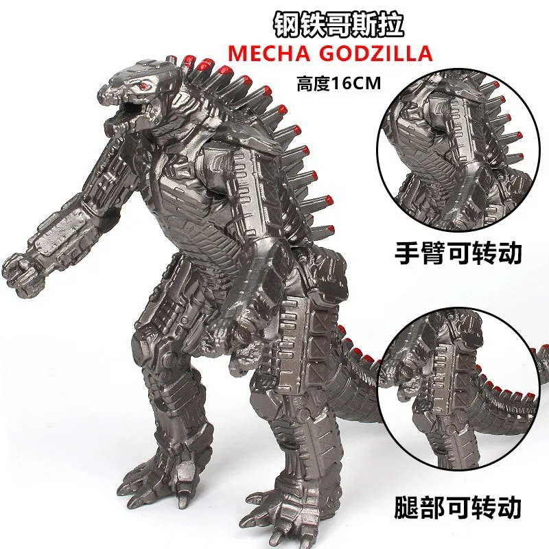 

16Cm Mechanical Godzilla Vs Kong Collection King of Monsters Japan Anime Figures Model Ornaments Adult Kids Toys Christmas Gift