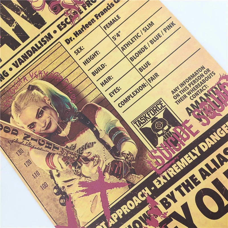 Постер с изображением клоуна винтажные наклейки для украшения комнаты Настенный