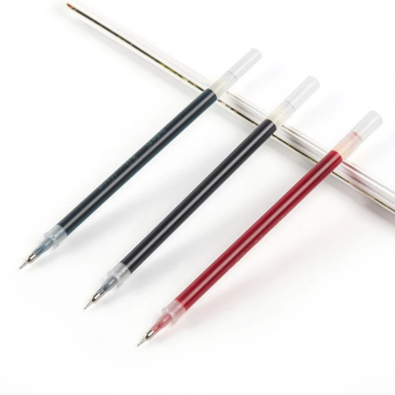 Ручки гелевые 6 шт./лот 0 3 мм цвета|pen refills|pen gel refillspen ink refill |