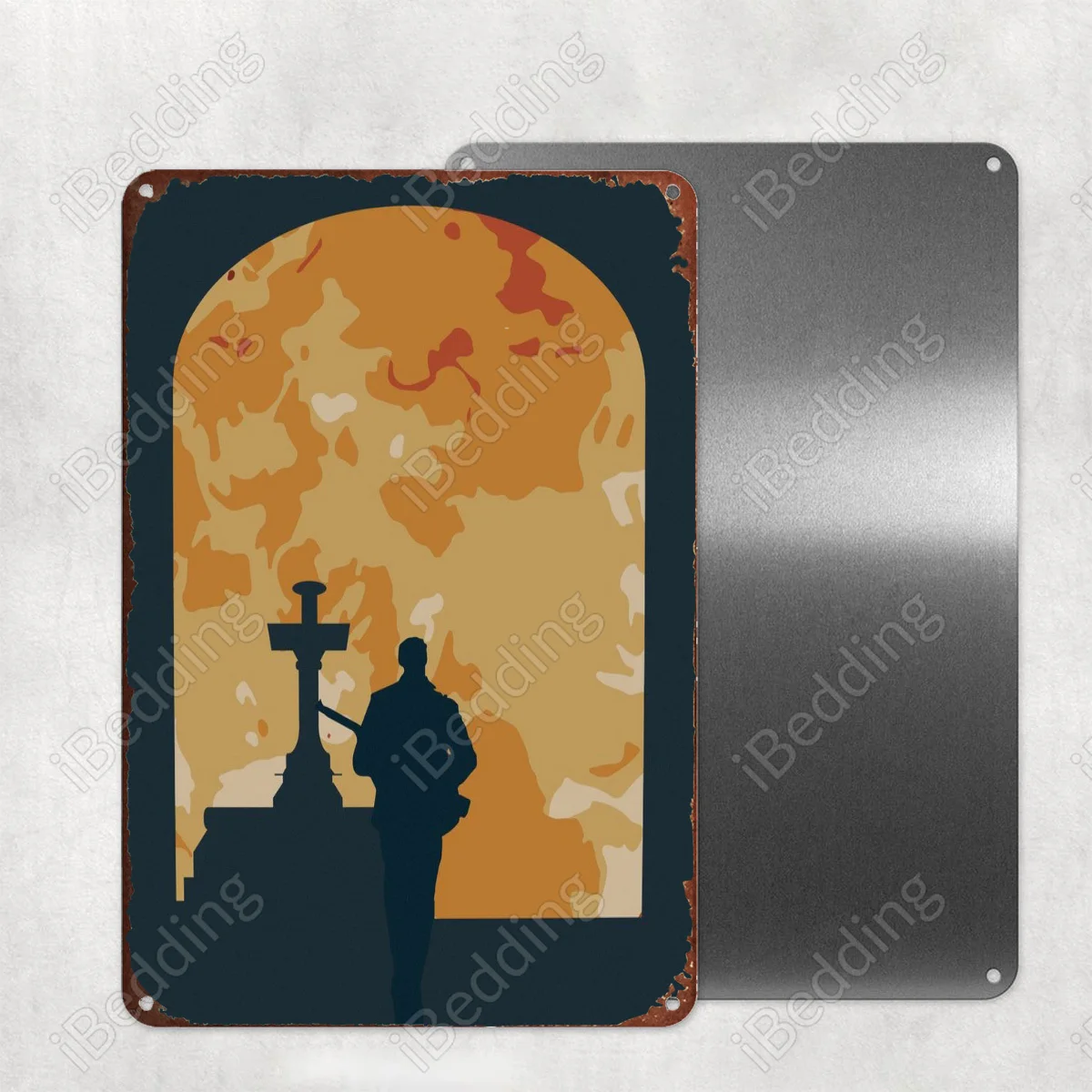 

1917 20x3 0 см винтажные металлические знаки, номерные знаки, ретро табличка, железная живопись, домашний декор