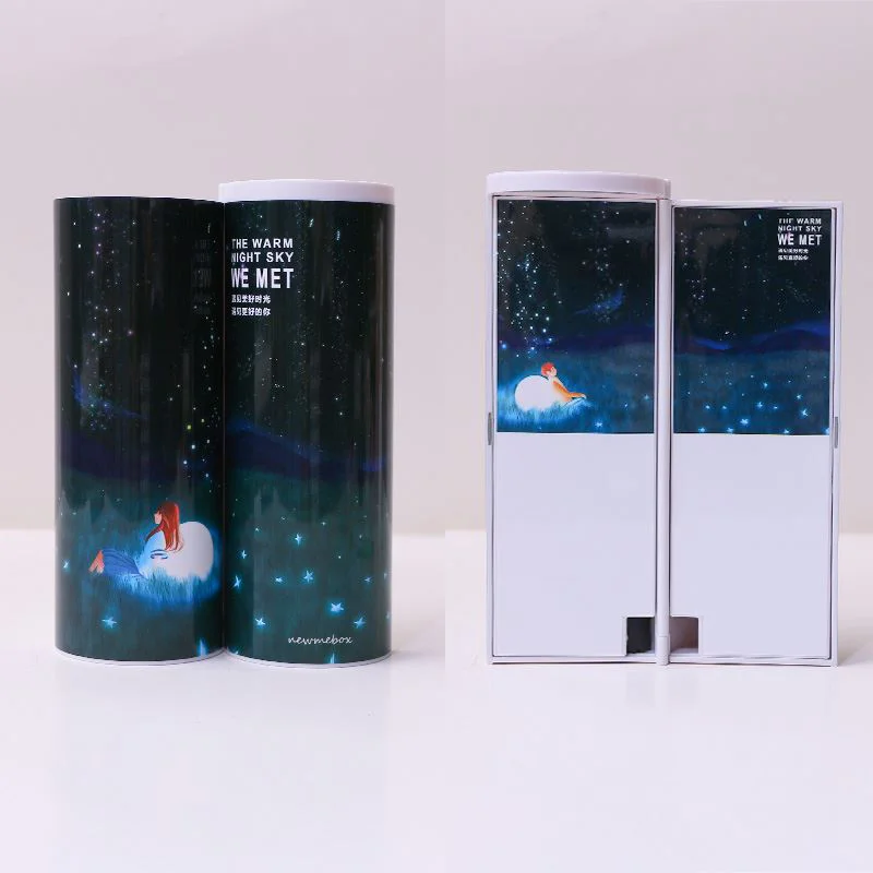 Многофункциональная канцелярская коробка пеналы для девочек калькулятор