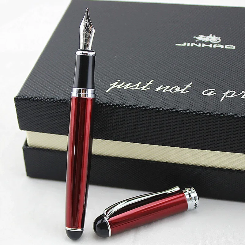 JINHAO 750 Роскошные 0 5 или 1 мм перьевые металлические стержни для письма каллиграфии