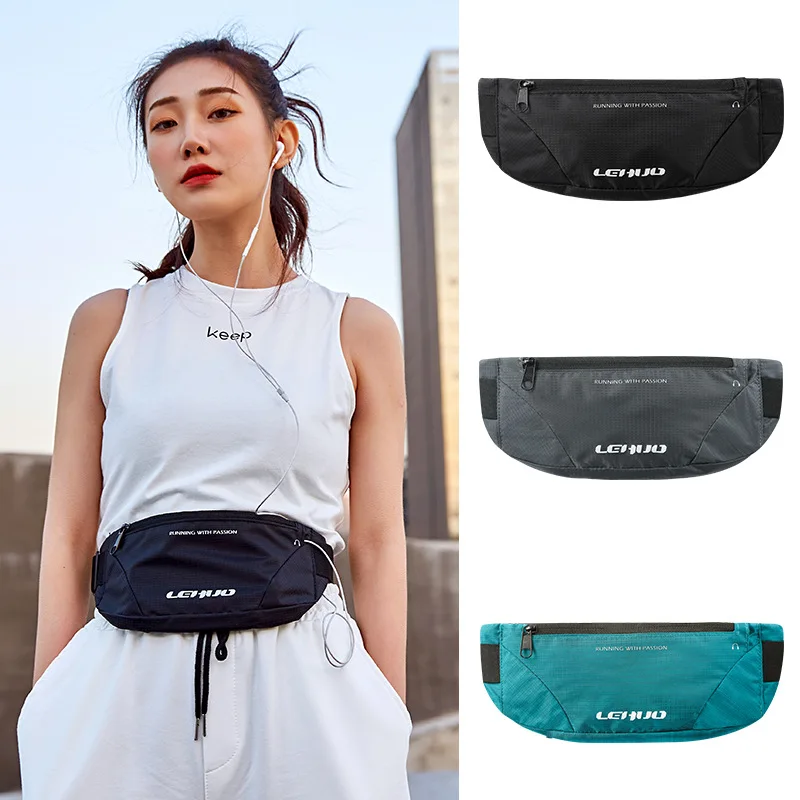 

Women's Outdoor Sports Belt Bag Nylon Waterproof Running Stealth Waist Pack Travel And Leisure Portable Crossbody Shoulder Bag