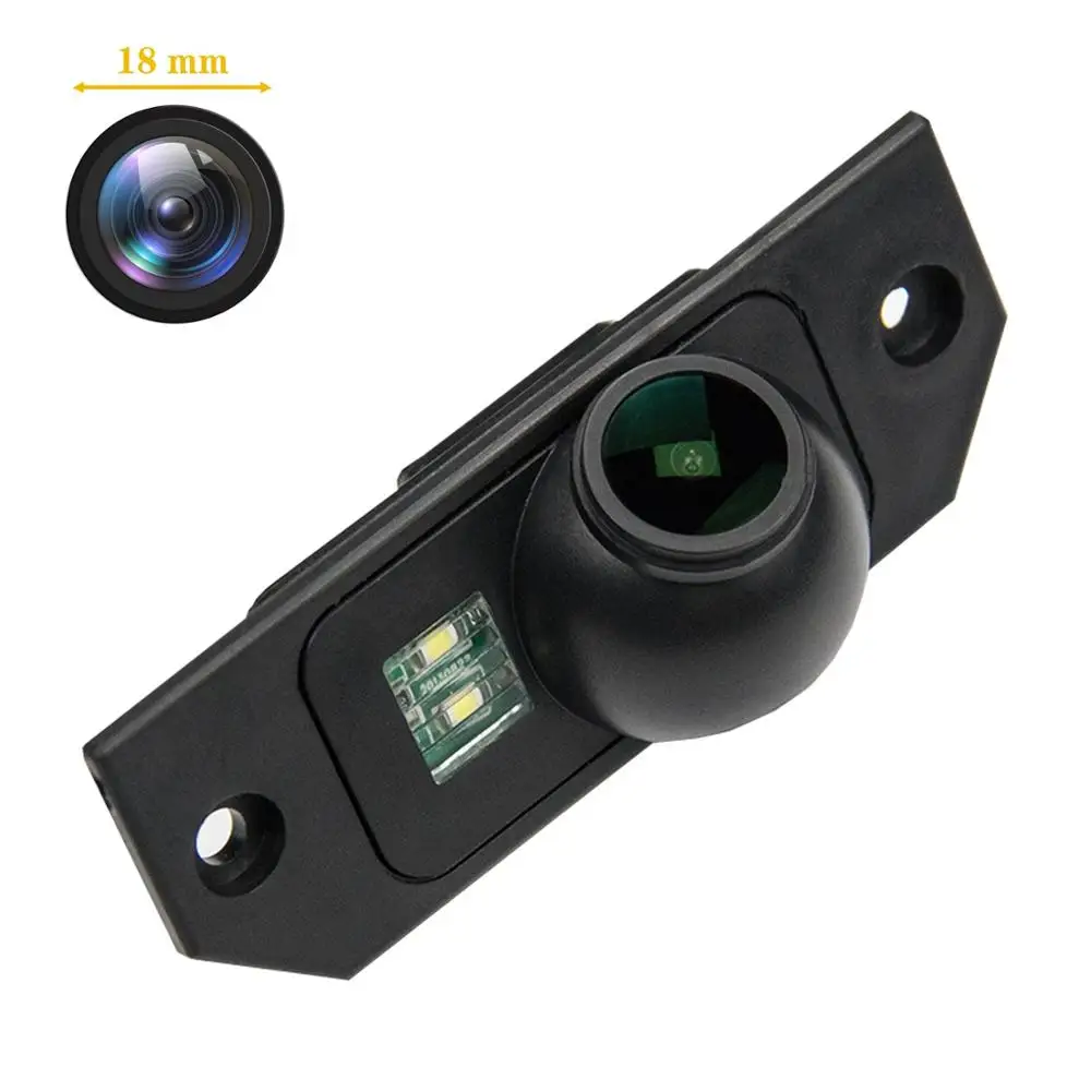 

Freezzmi HD Car Rear View Reverse Camera Plate Light for Ford Focus Sedan 2 3 MK2 MK3 2008-2012 C-Max C Max Mondeo Night Vision