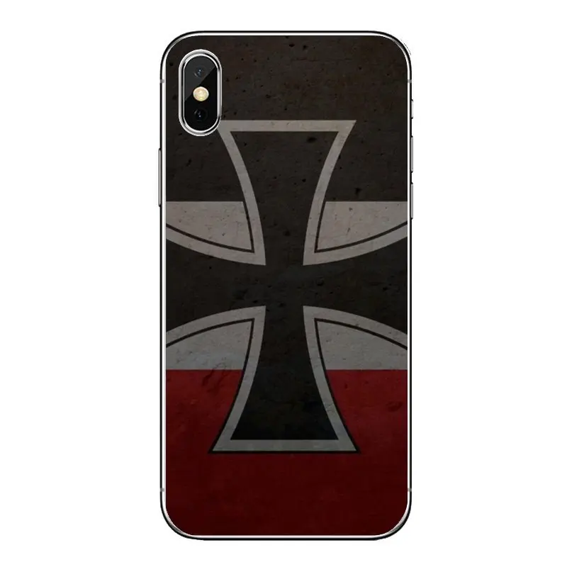 Прозрачные мягкие чехлы Чехлы германия обои с флагом для iPod Touch iPhone 4 4S 5 5S 5C SE 6 6S 7 8 X