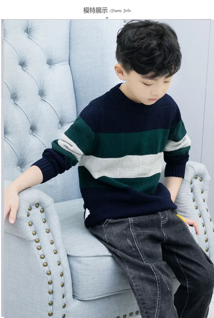 

Cotton sweaters with thickened knitwear 2