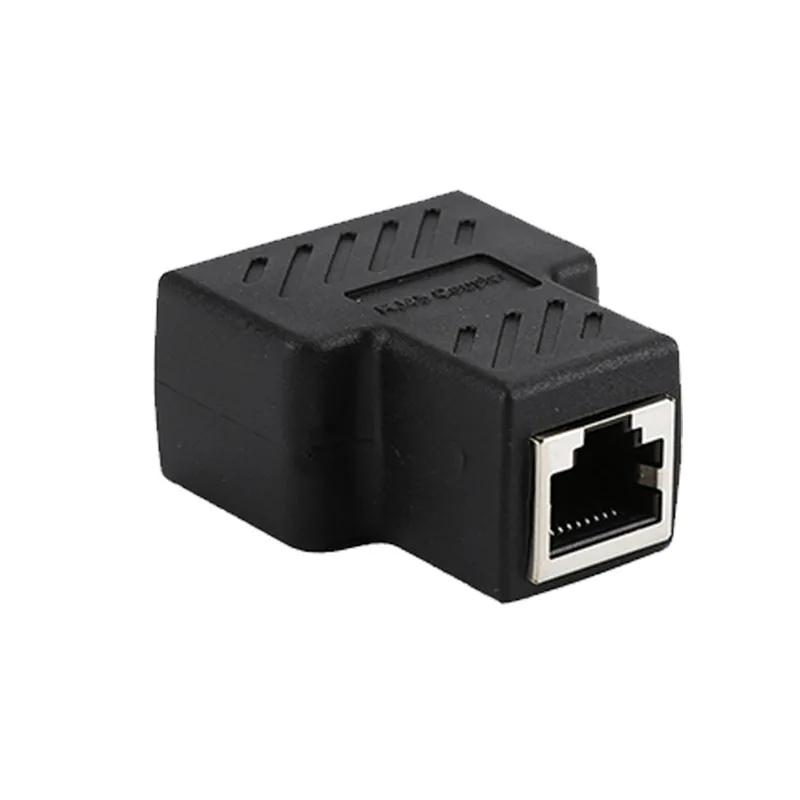 Сетевой адаптер RJ45 LAN Ethernet 1-2 канала разветвитель разъем муфта для компьютера ITV