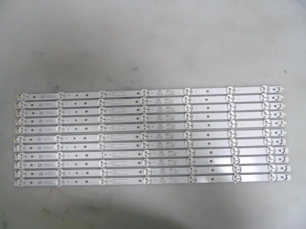 

10pcs LED Backlight strip 5leds CHGD49LB14-LED3030 CHGD49LB15-LED3030 For UD49D6000i/49D3700i/49D2000/49U3C/49U1/49U3D/49A1U