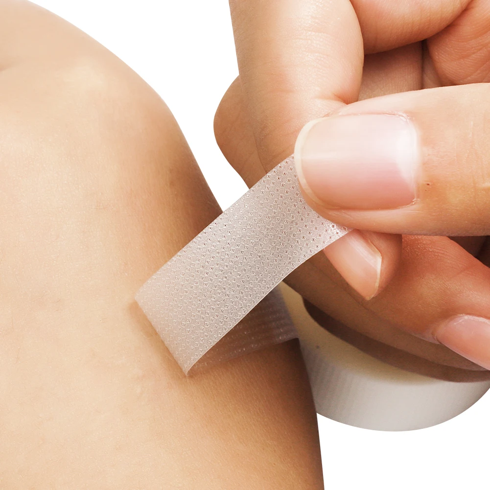 Волокно для наращивание ресниц Free Eye Pads Rolls Micropore Tape белая лента под глаза бумажные
