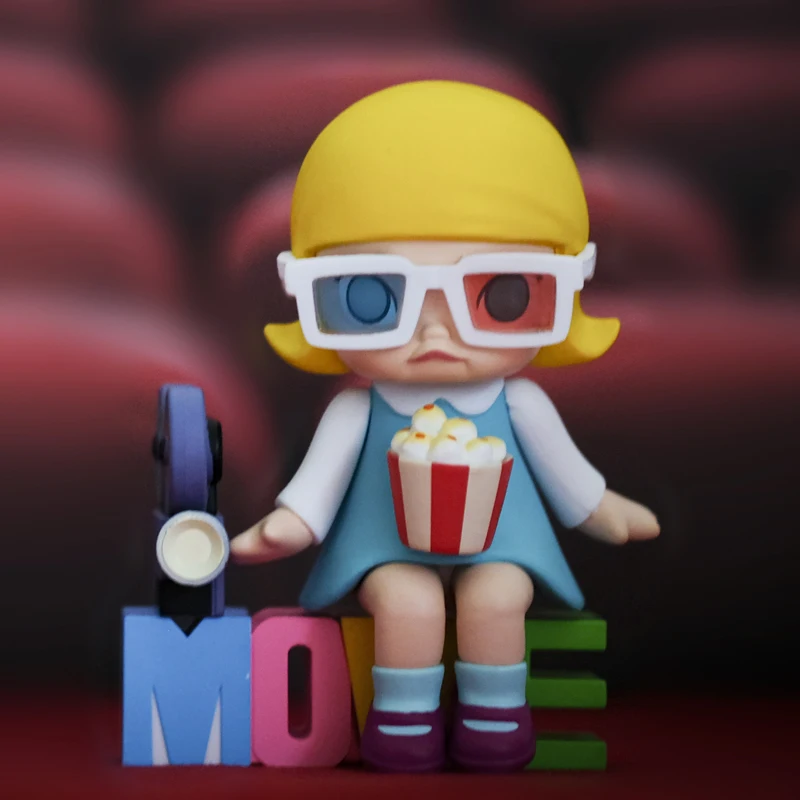 POP MART один день Молли серии художественные игрушки фигурка Случайная коробка