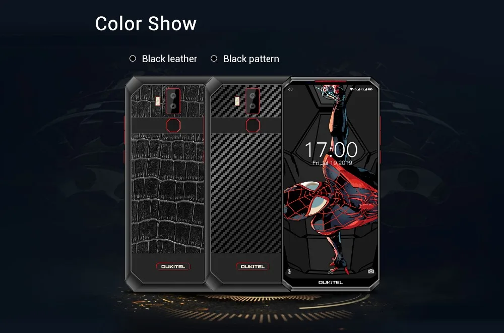 OUKITEL K13 Pro 6,41 ''11000 mAh 4GB 64GB смартфон MT6762 Восьмиядерный Android 9,0 NFC мобильный телефон с функцией распознавания лица 5 V/6A Быстрая зарядка