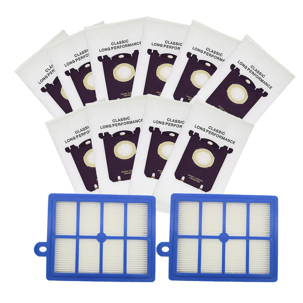 

bpfire Replacement Hepa Filter Dust Bags for Electrolux Vacuum Cleaner Filter Electrolux Hepa and S-BAG for philips bags aeg