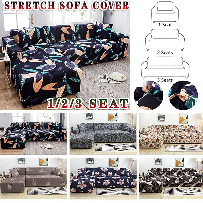 

Elastic Sofa Cover Set Cotton Universal Sofa Covers for Living Room Pets Armchair Corner Couch Cover Corner Sofa Cover