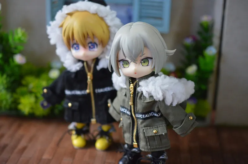 Новинка [1/12 пальто Куклы] OB11 пальто 1/12 кукла obitsu11 одежда(подходит Ob11, obitsu11, BJD12, cu-poche