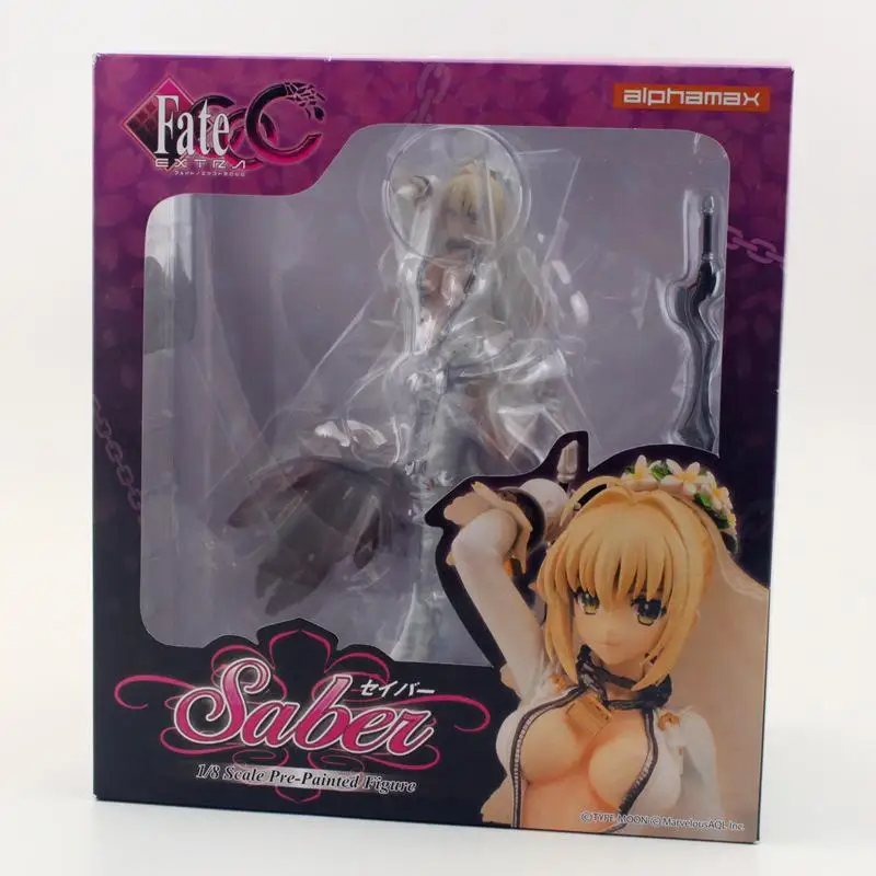 Аниме экшн-фигурка Fate/stay Night Destiny Nero свадебное платье Saber Fate/Экстра CCC