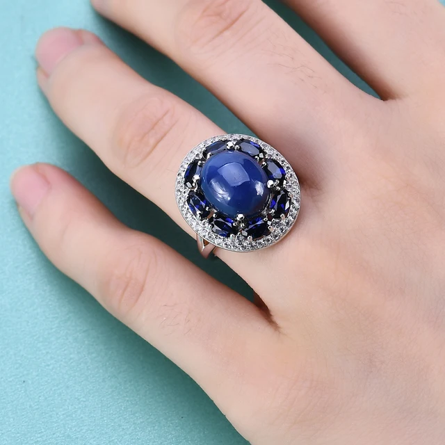 Sapphire Rings 925 Sterling Silver - Modern Luxury Style Fine Jewelry 4