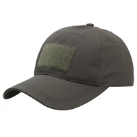 new solid color simplicity hat baseball cap velcro cap outdoor sun visor military training cap military fan hat