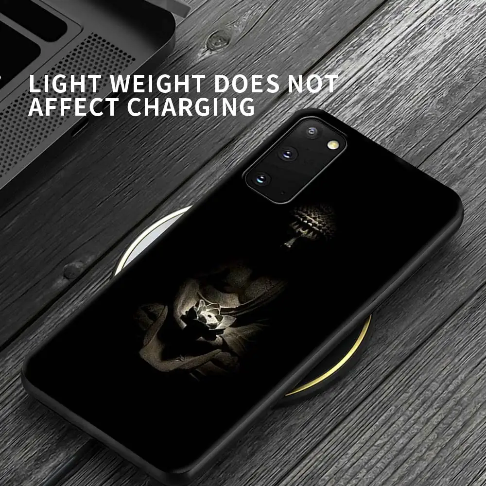 

Buddha Case For Samsung Galaxy S20 FE S21 S10 S9 S8 Plus Note 20 Ultra 8 9 10 Lite Black Soft Phone Fundas