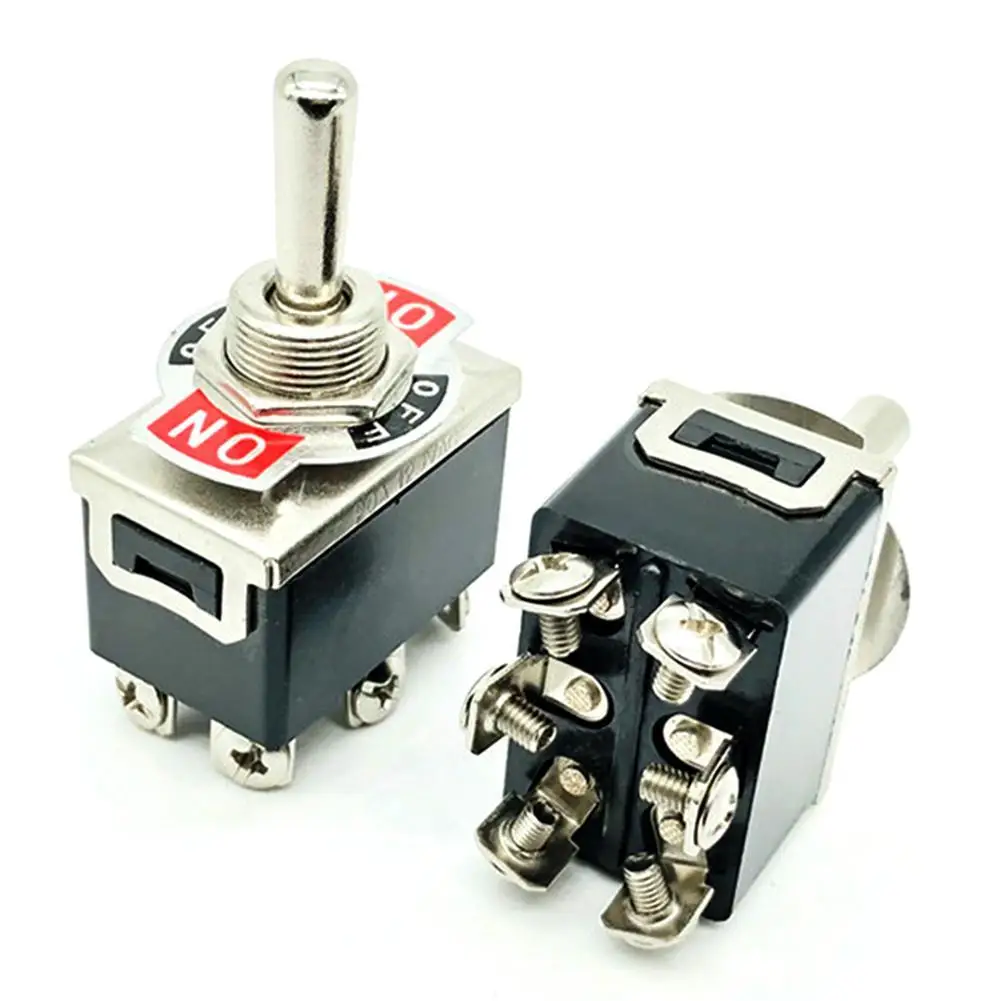 

SPDT AC 15A 125V 3 Position On/Off/On Toggle Switch DIY Car Modification Parts
